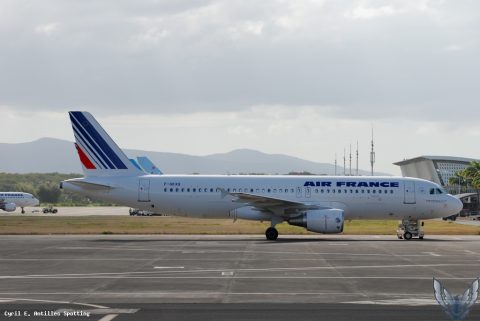 F-GKXQ · Airbus A320, Pointe-à-Pitre – Maryse Condé