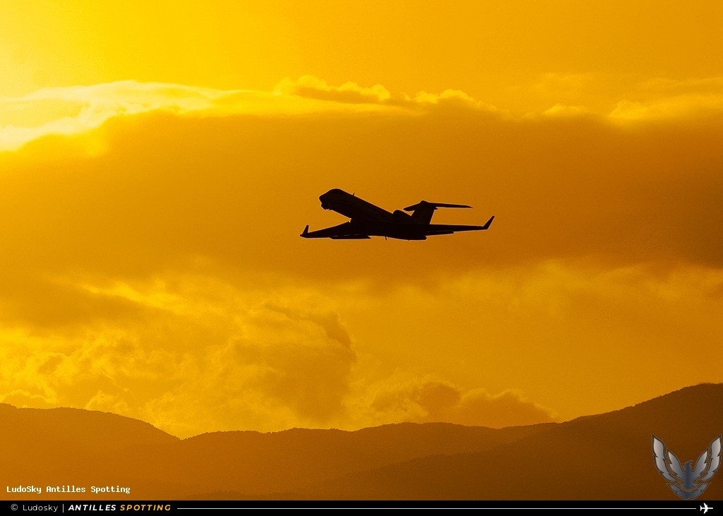 N555GL · Gulfstream Aerospace G-1159A Gulfstream III, Privé, Pointe-à-Pitre – Maryse Condé