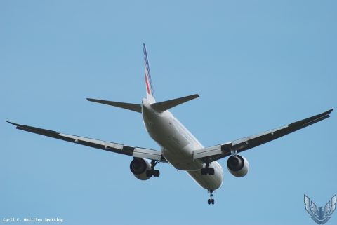 F-GSQS · Boeing 777-300ER, Pointe-à-Pitre – Maryse Condé