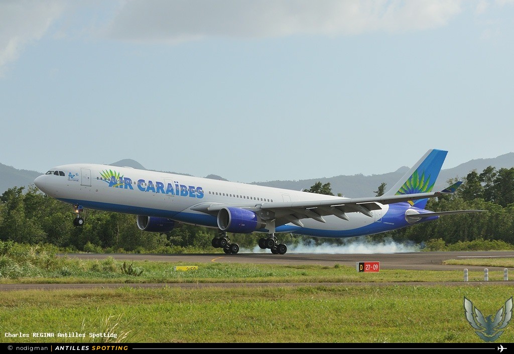 F-OONE · Airbus A330-300, Air Caraïbes, Martinique – Aimé Césaire