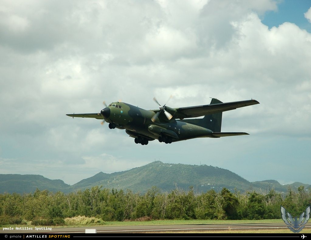5081 · Transall C-160D, Armée de l'air Allemande, Martinique – Aimé Césaire