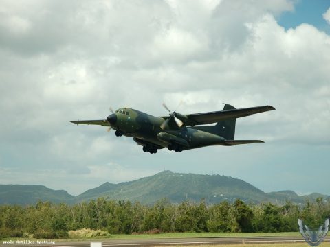 5081 · Transall C-160D, Martinique – Aimé Césaire