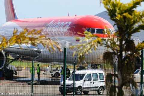N728CG · Boeing 767-200, Martinique – Aimé Césaire