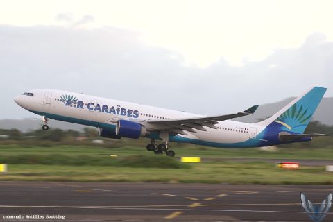 F-OFDF · Airbus A330-200, Martinique – Aimé Césaire