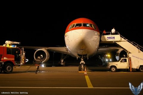 N728CG · Boeing 767-200, Martinique – Aimé Césaire