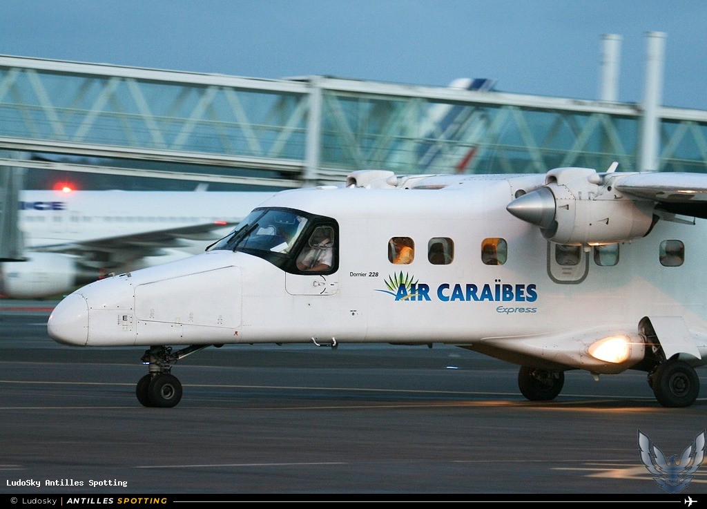 F-OHQK · Dornier 228, Air Caraïbes Express, Pointe-à-Pitre – Maryse Condé