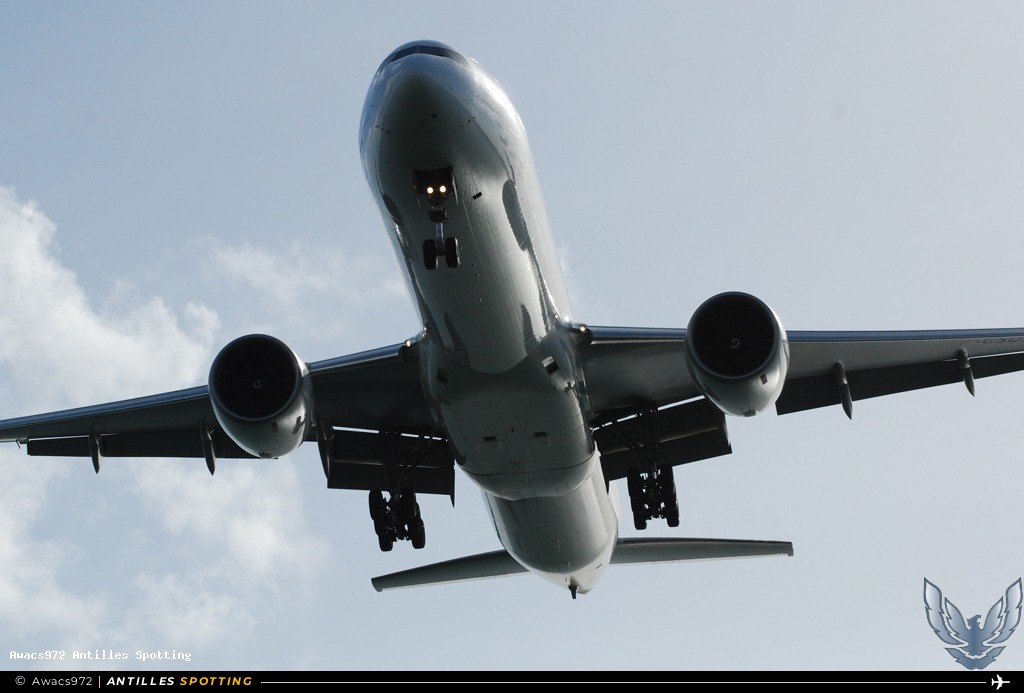 F-GSQP · Boeing 777-300ER, Air France, Martinique – Aimé Césaire