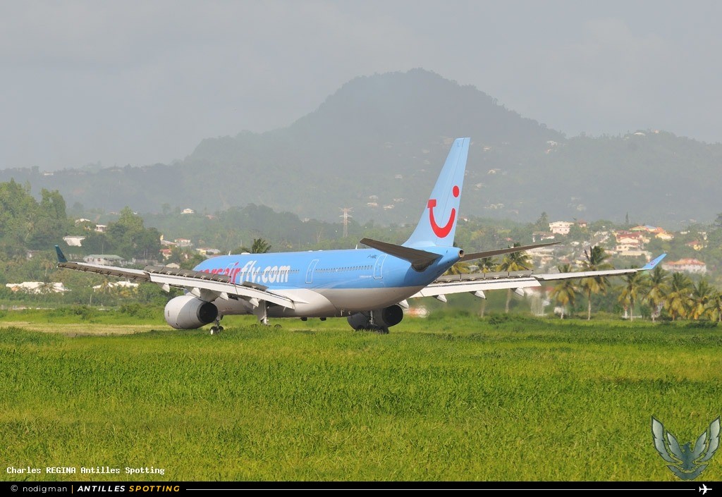 F-HBIL · Airbus A330-200, Corsairfly, Martinique – Aimé Césaire