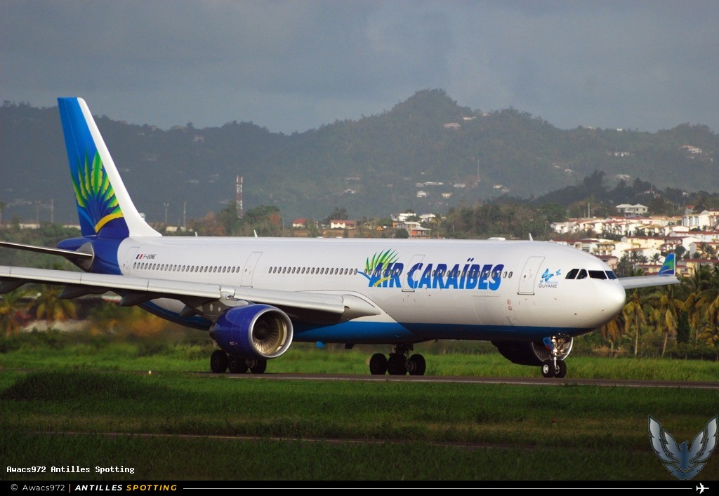 F-OONE · Airbus A330-300, Air Caraïbes, Martinique – Aimé Césaire