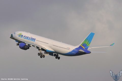 F-OONE · Airbus A330-300, Martinique – Aimé Césaire
