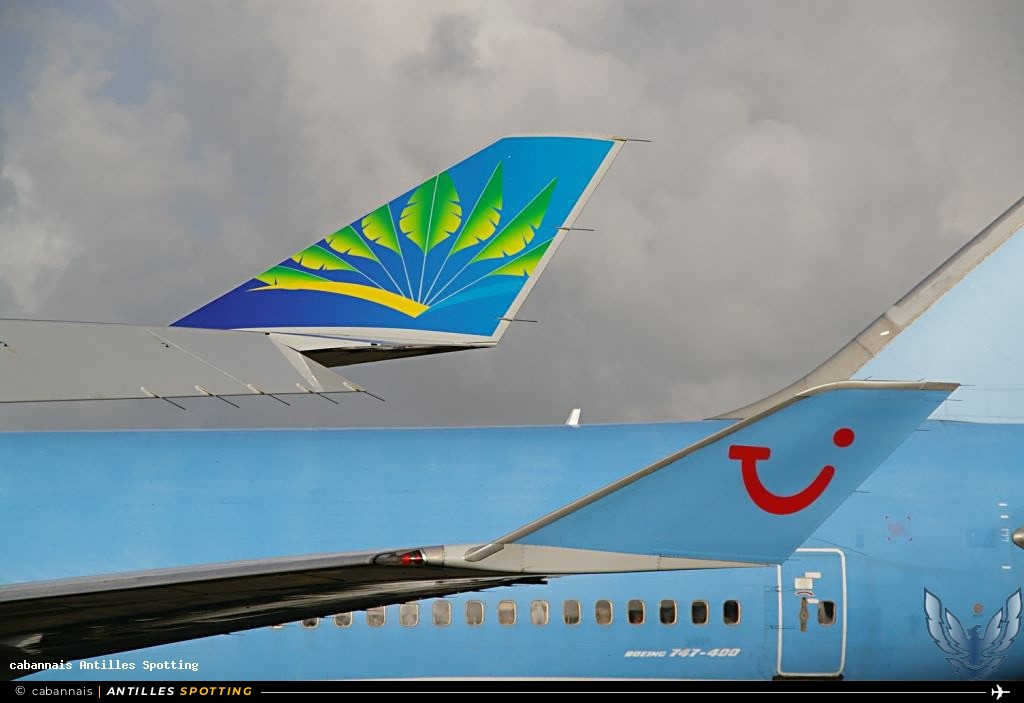 F-HSUN · Boeing 747-400, Corsairfly, Martinique – Aimé Césaire