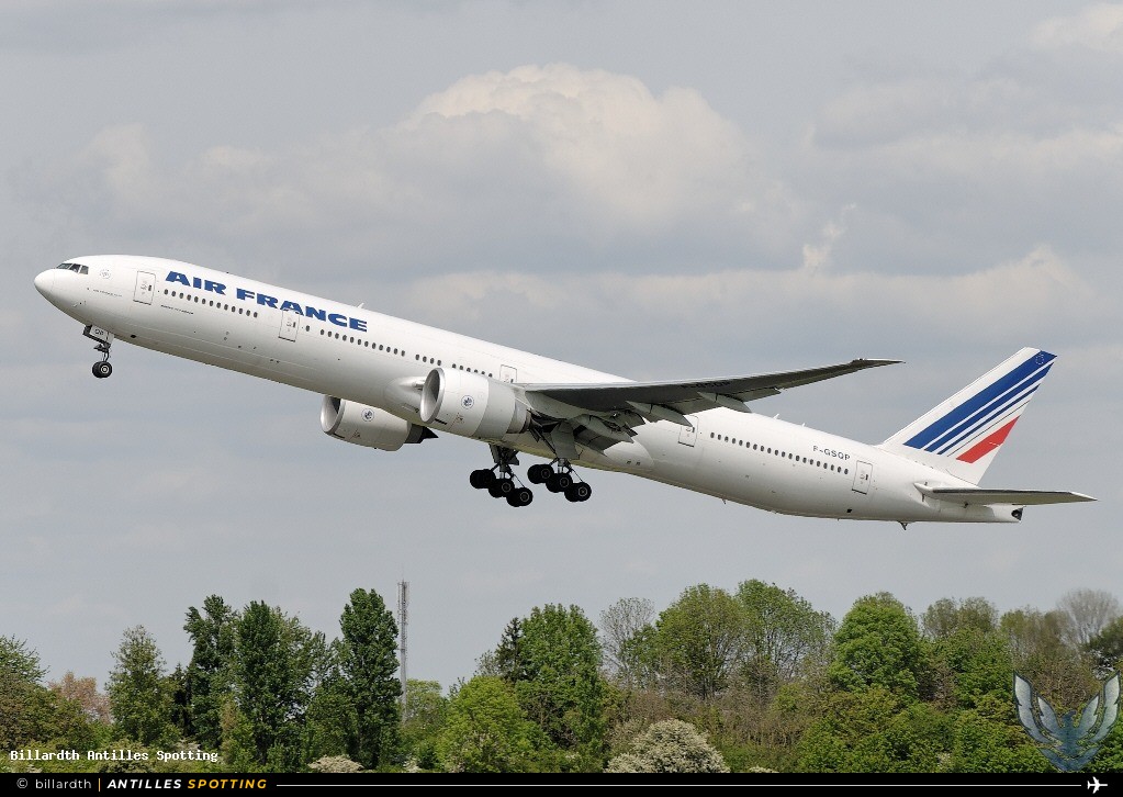 F-GSQP · Boeing 777-300ER, Air France, Paris-Orly
