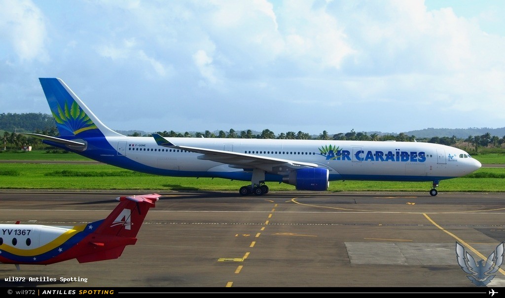 F-OONE · Airbus A330-300, Air Caraïbes, Martinique – Aimé Césaire
