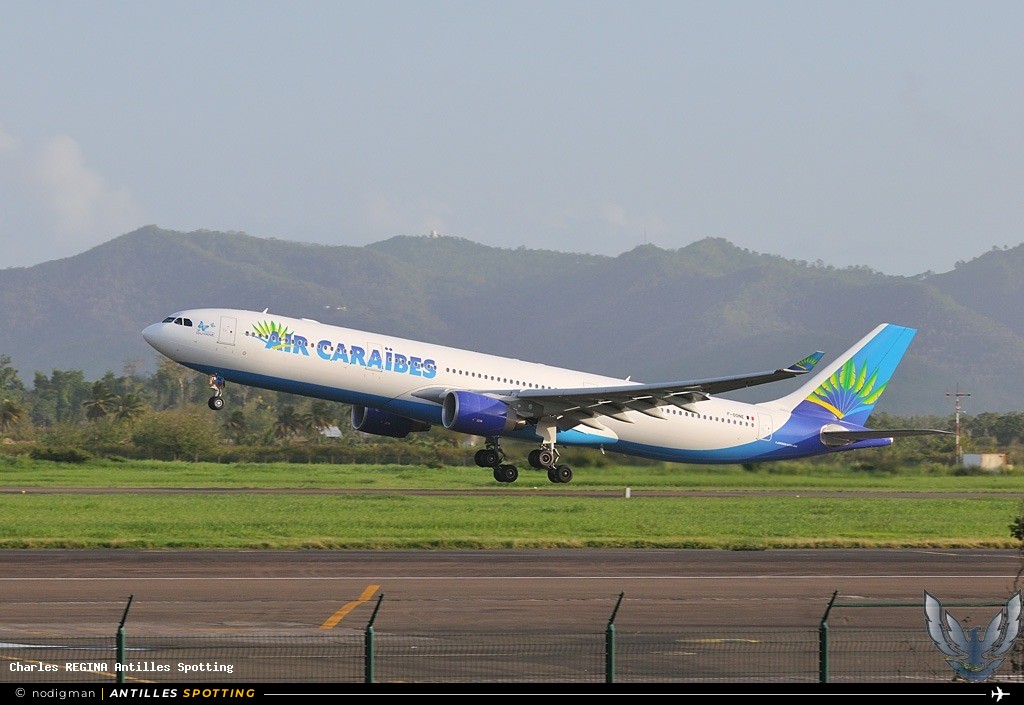 F-OONE · Airbus A330-300, Air Caraïbes, Martinique – Aimé Césaire