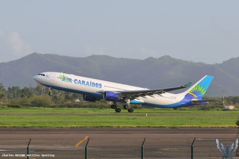 F-OONE · Airbus A330-300, Martinique – Aimé Césaire