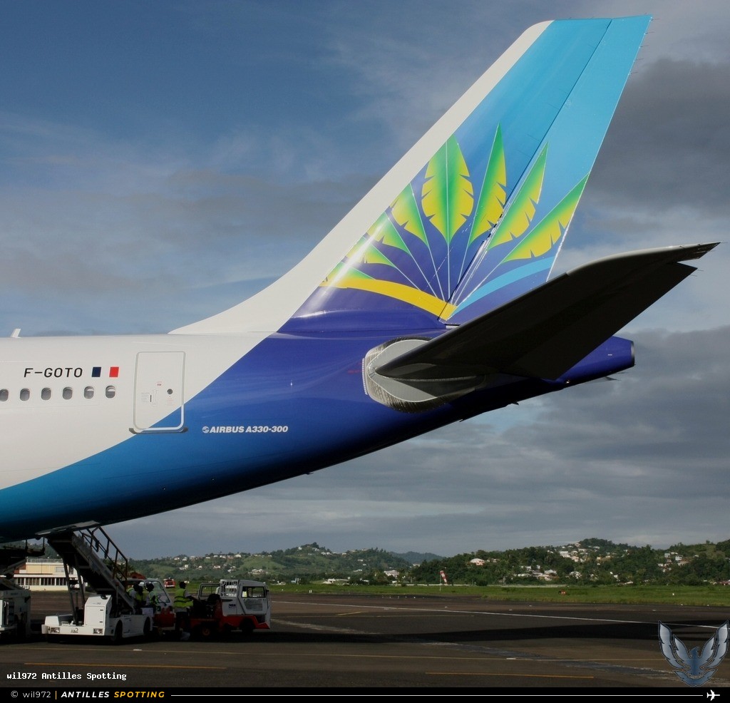 F-GOTO · Airbus A330-300, Air Caraïbes, Martinique – Aimé Césaire