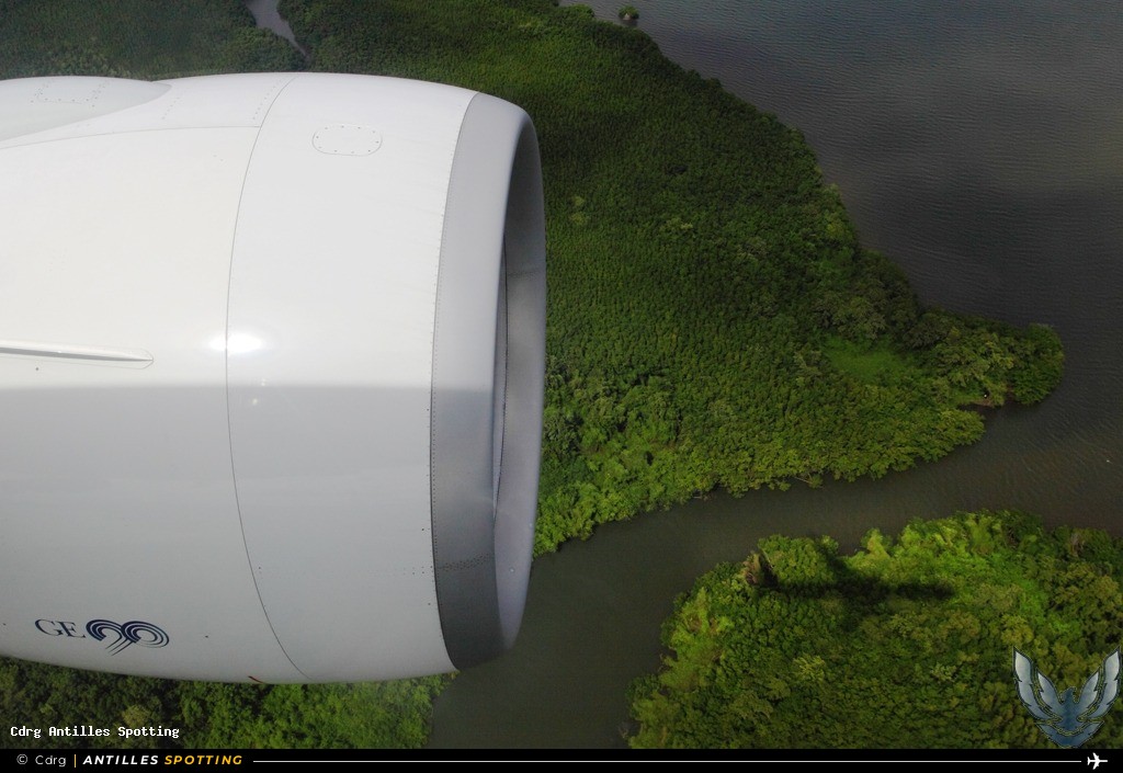 F-GSQN · Boeing 777-300ER, Air France, Pointe-à-Pitre – Maryse Condé