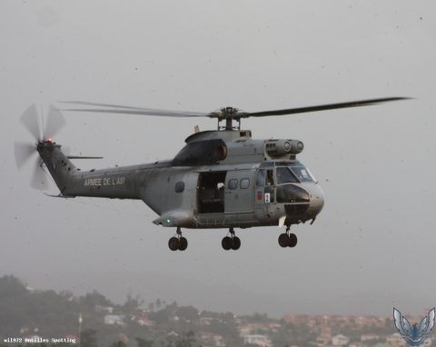 1316/AG · Aérospatiale SA330 Puma, Martinique – Aimé Césaire