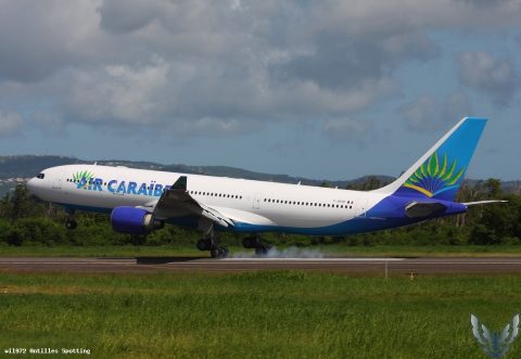F-OFDF · Airbus A330-200, Martinique – Aimé Césaire