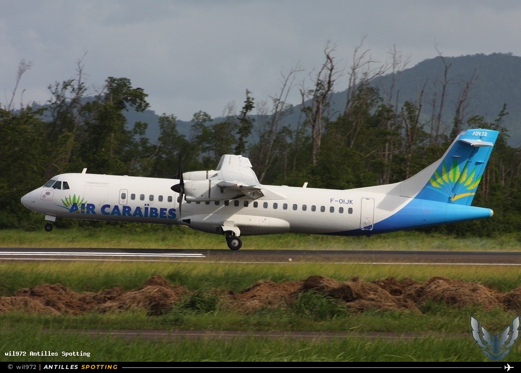 F-OIJK · ATR 72-500, Air Caraïbes, Martinique – Aimé Césaire
