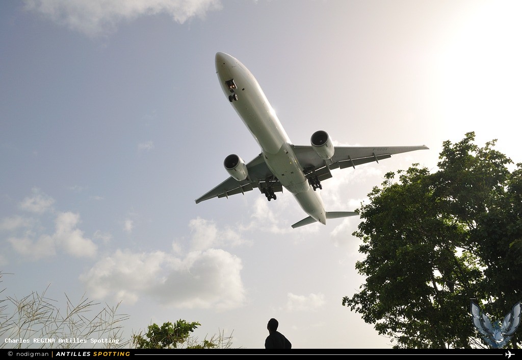 F-GSQX · Boeing 777-300ER, Air France, Martinique – Aimé Césaire
