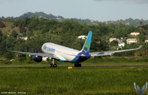 F-OFDF · Airbus A330-200, Martinique – Aimé Césaire