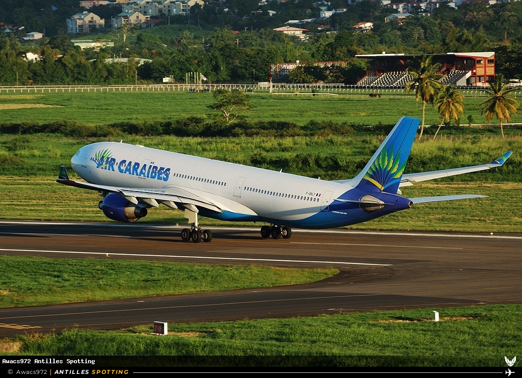 F-GSQR · Boeing 777-300ER, Air France, Martinique – Aimé Césaire