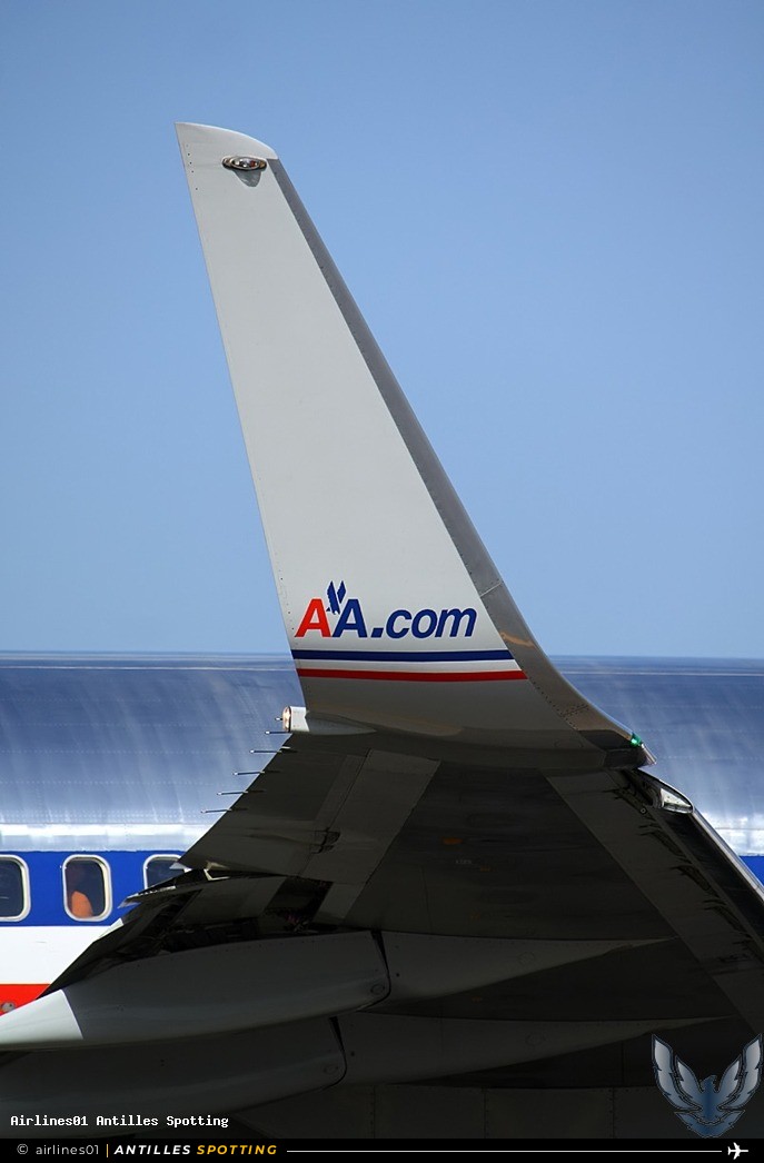 N187AN · Boeing 757-200, American Airlines, Sint Maarten – Princess Juliana