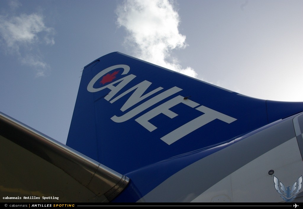 C-FXGG · Boeing 737-800, CanJet, Martinique – Aimé Césaire