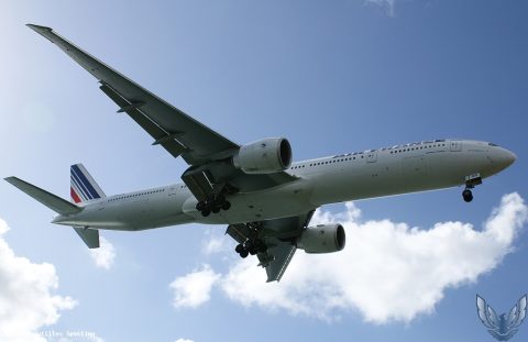 F-GSQS · Boeing 777-300ER, Martinique – Aimé Césaire