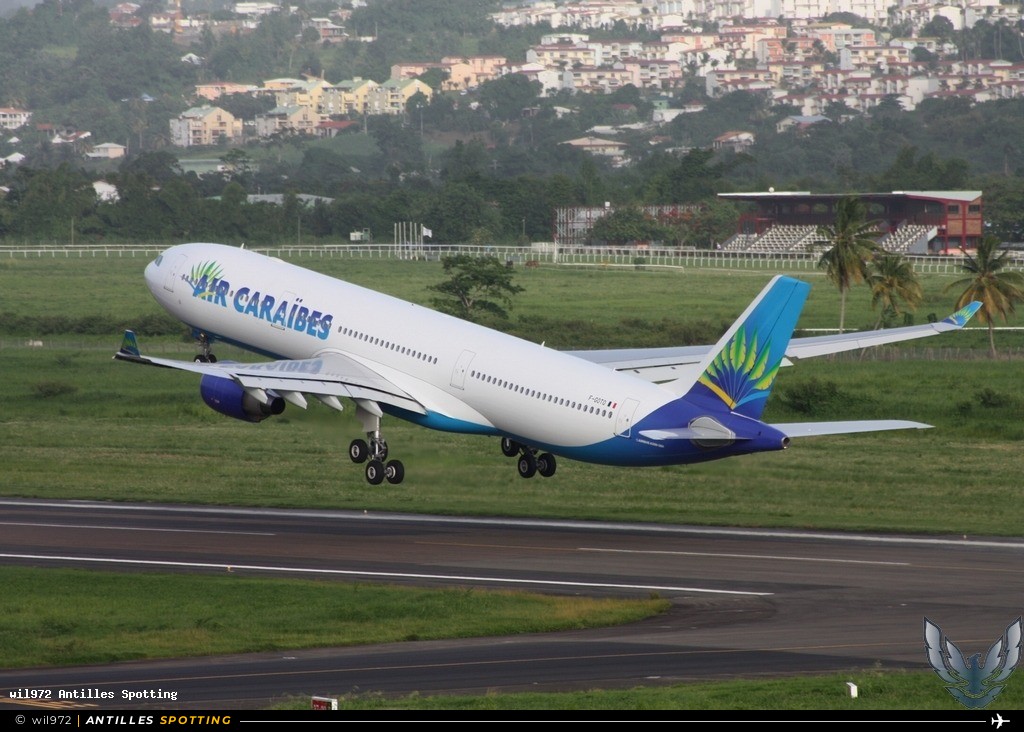 F-GOTO · Airbus A330-300, Air Caraïbes, Martinique – Aimé Césaire