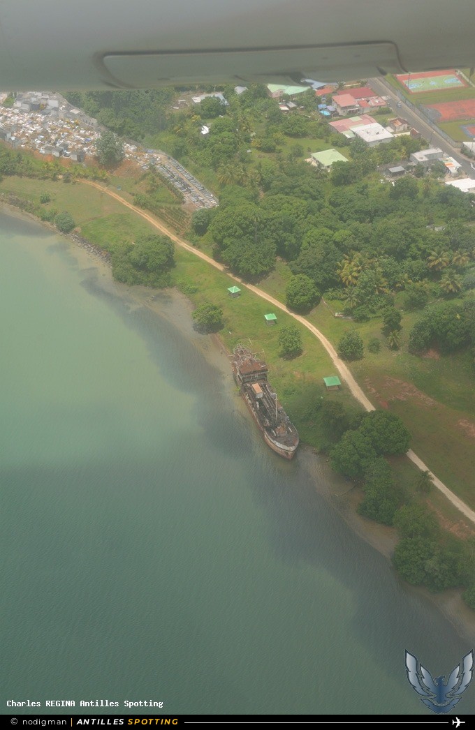Aéroport · Vue aérienne, TFFR - Pointe-à-Pitre – Maryse Condé, Pointe-à-Pitre – Maryse Condé
