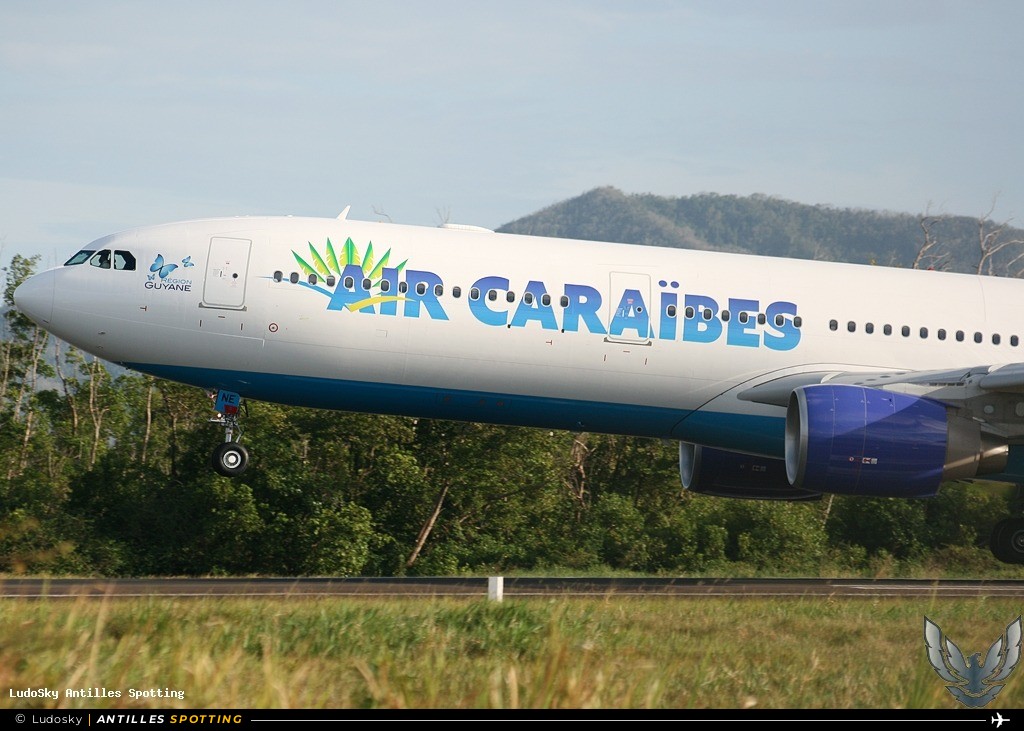 F-OONE · Airbus A330-300, Air Caraïbes, Martinique – Aimé Césaire