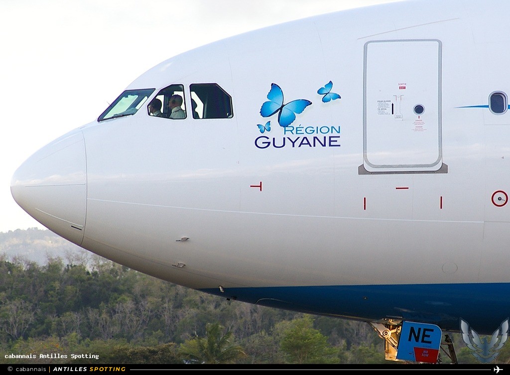 F-OONE · Airbus A330-300, Air Caraïbes, Martinique – Aimé Césaire