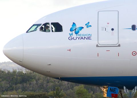 F-OONE · Airbus A330-300, Martinique – Aimé Césaire
