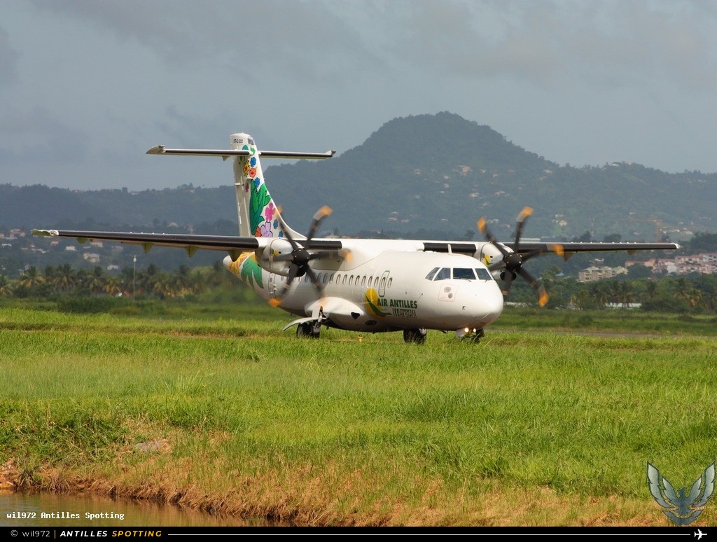 F-OIXD · ATR 42-500, Air Antilles Express, Martinique – Aimé Césaire