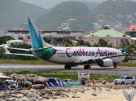 9Y-SLU · Boeing 737-800, Sint Maarten – Princess Juliana