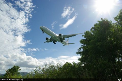 F-GSQP · Boeing 777-300ER, Martinique – Aimé Césaire