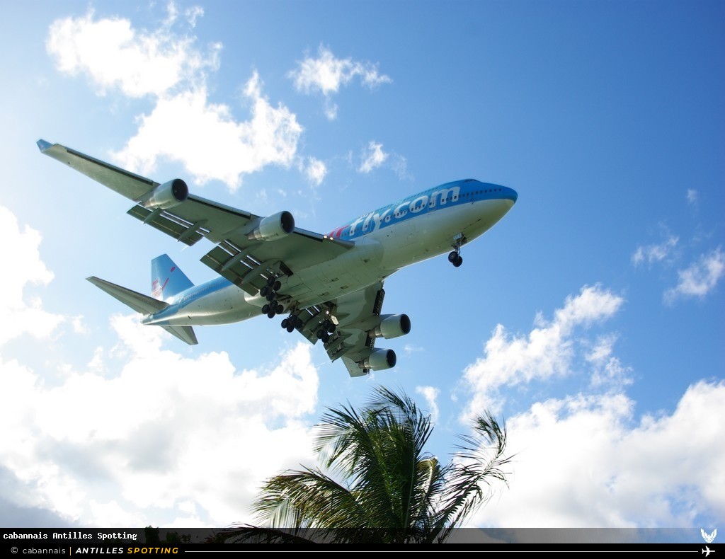 F-HSEX · Boeing 747-400, Corsairfly, Martinique – Aimé Césaire