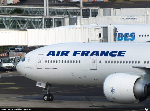 F-GSQT · Boeing 777-300ER, Martinique – Aimé Césaire