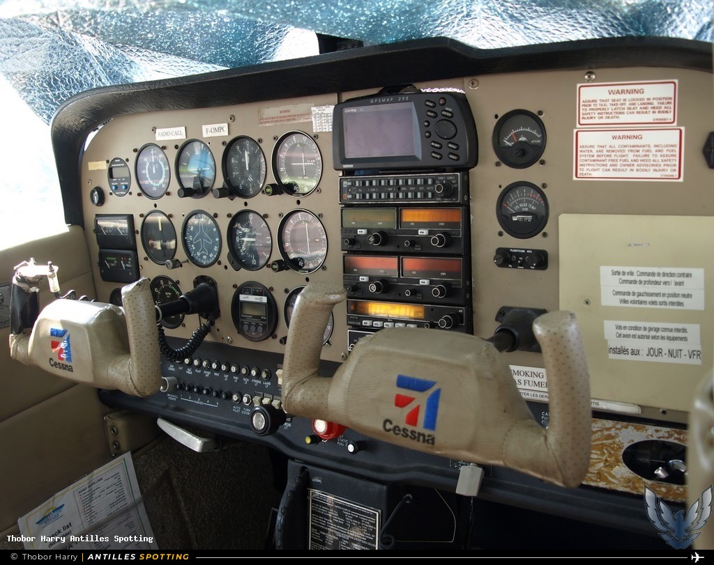 F-OMPC · Cessna 172 Skyhawk, Aeroclub Madinina Pilot Club, Martinique – Aimé Césaire