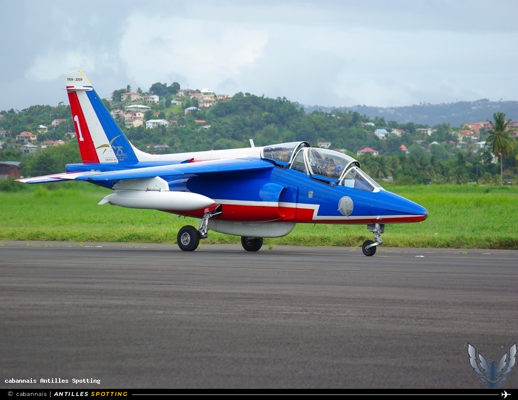 E122 · Dassault Alpha Jet, Armée de l'Air, Martinique – Aimé Césaire
