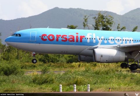 F-HBIL · Airbus A330-200, Martinique – Aimé Césaire