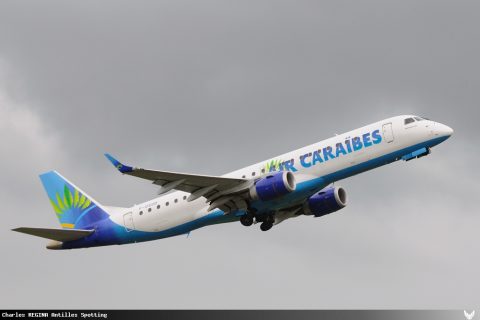 F-OSUD · Embraer E190, Martinique – Aimé Césaire