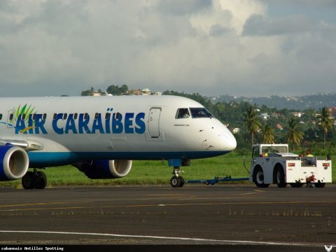 F-OSUD · Embraer E190, Martinique – Aimé Césaire