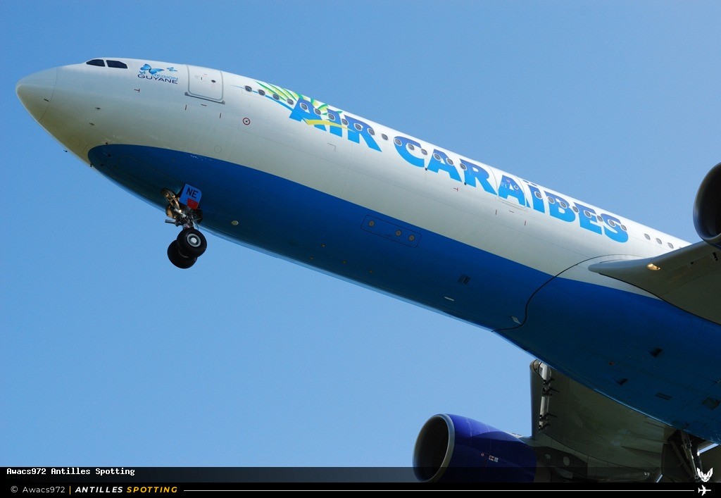 F-OONE · Airbus A330-300, Air Caraïbes, Martinique – Aimé Césaire