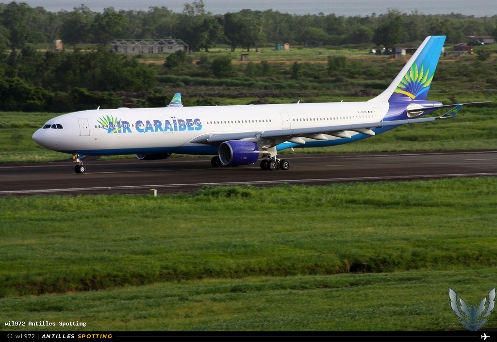 F-GOTO · Airbus A330-300, Air Caraïbes, Martinique – Aimé Césaire