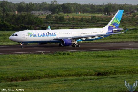 F-GOTO · Airbus A330-300, Martinique – Aimé Césaire