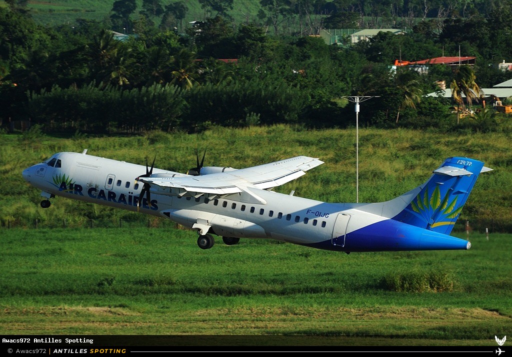 F-OIJG · ATR 72-500, Air Caraïbes, Martinique – Aimé Césaire