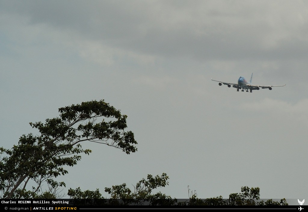 F-HSEX · Boeing 747-400, Corsairfly, Martinique – Aimé Césaire